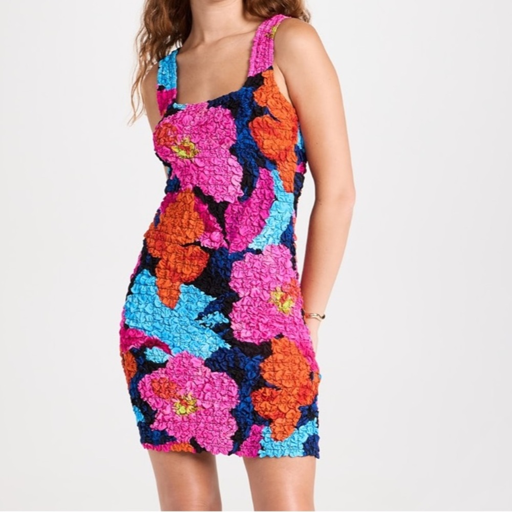 NWOT Mara Hoffman Laura dress multi floral- size Small